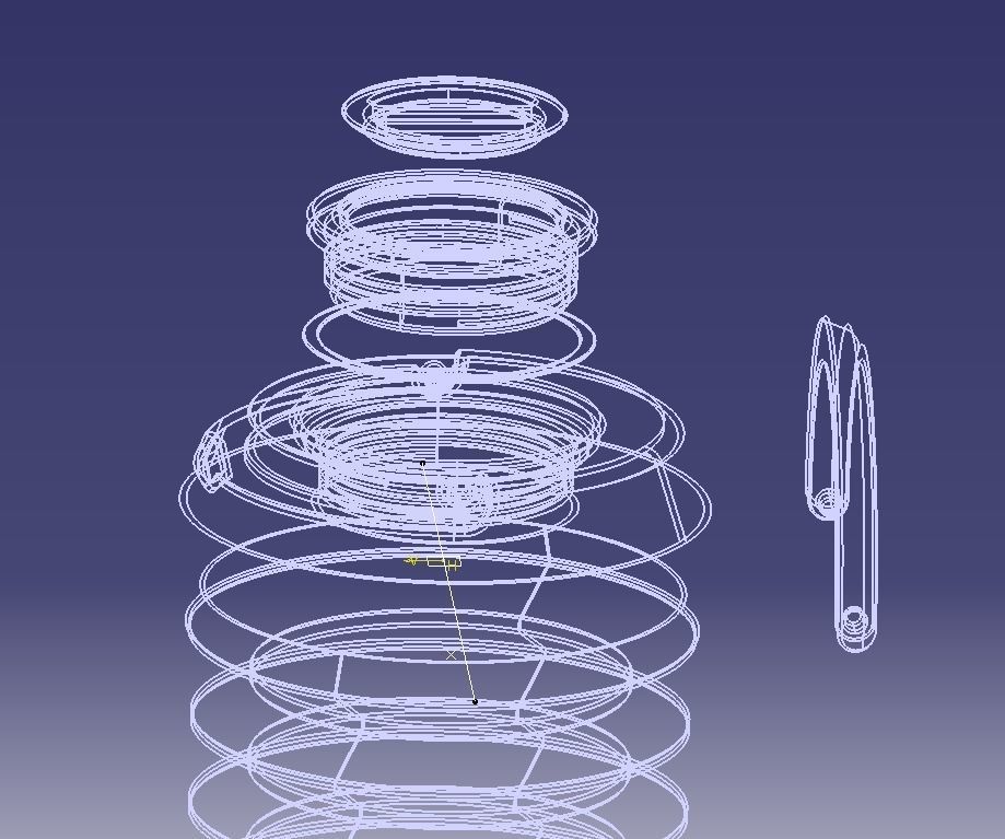 Collapsible Water Dispenser 6 Liter 3D print model_23