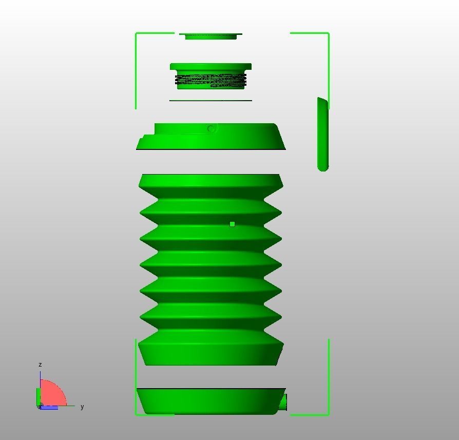Collapsible Water Dispenser 6 Liter 3D print model_28