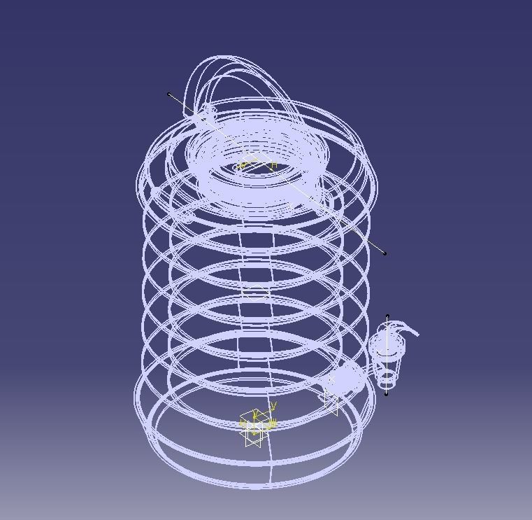 Collapsible Water Dispenser 6 Liter 3D print model_10