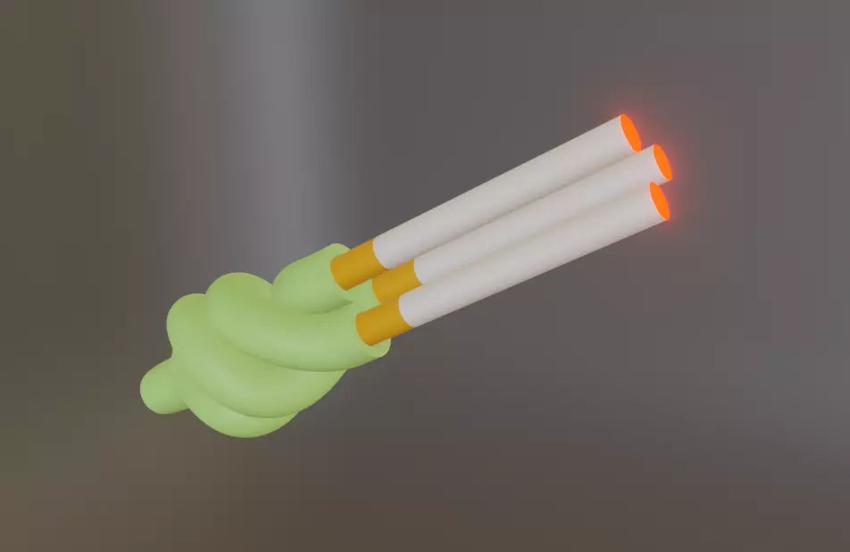 Multi Smoking Pack 3D print model_0