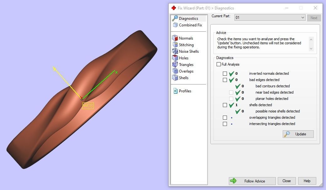 Mobius ring 3mm 3D print model_12