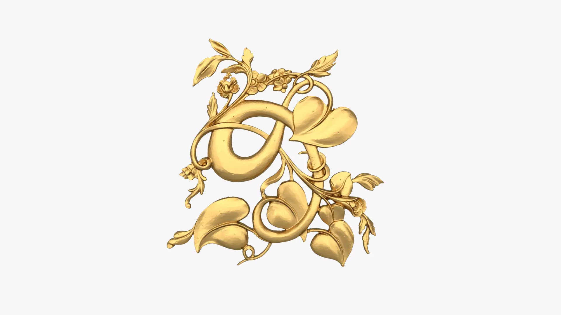 Classic decor ornament 202 3D model_0