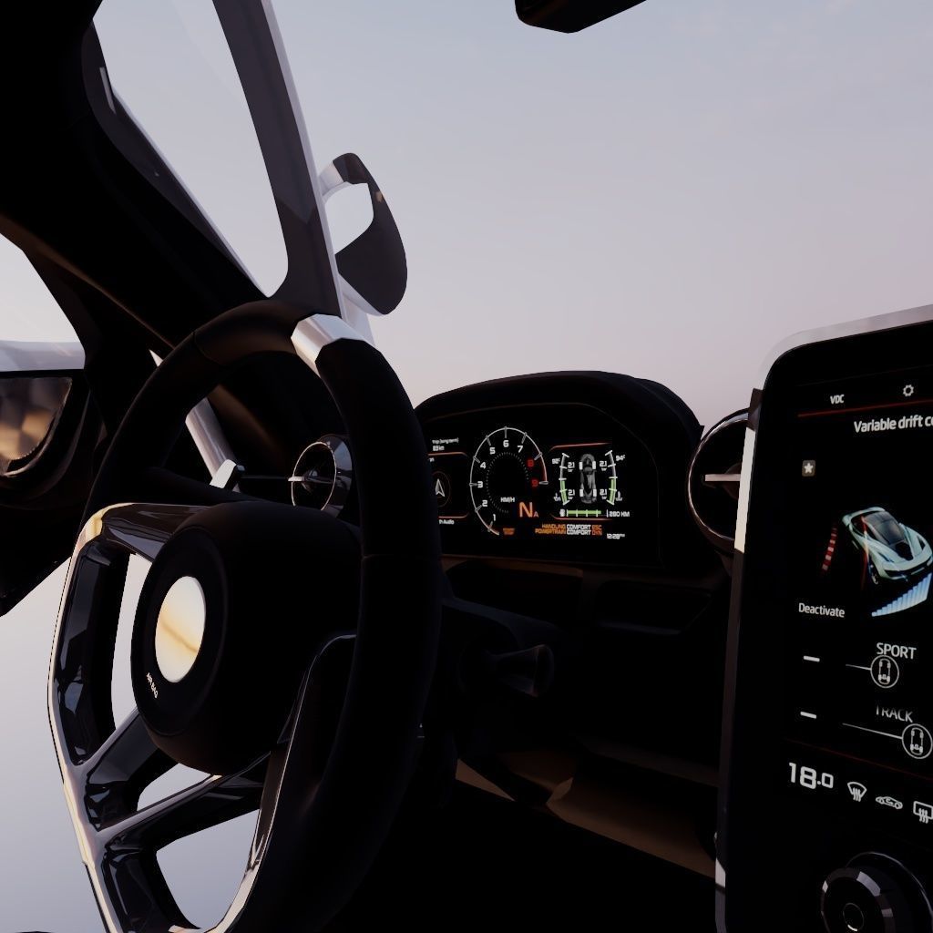 MCLAREN SENNA FULLY RIGGED 3D model_12