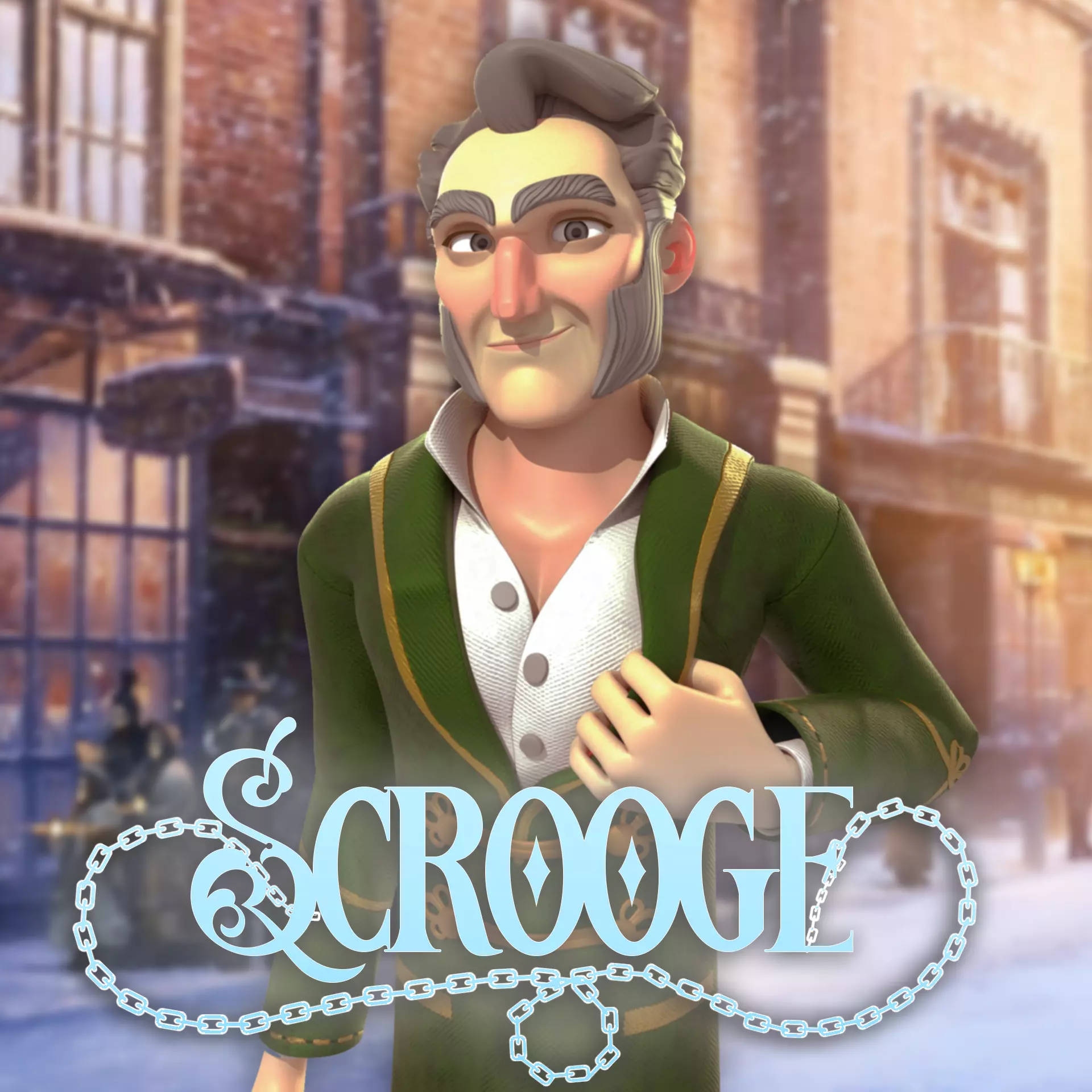 Scrooge rigged  Free low-poly 3D model_0