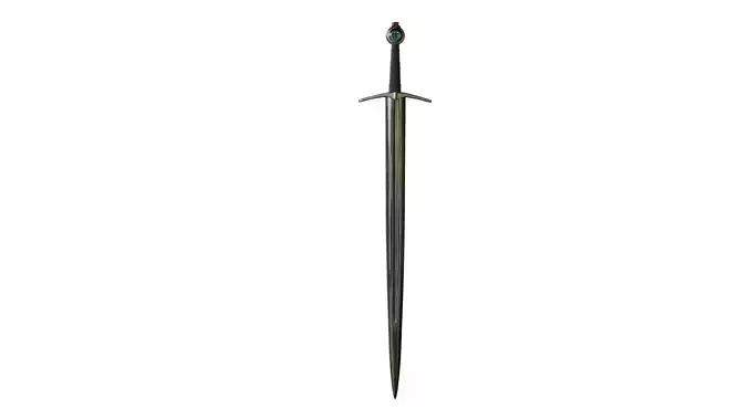 Medieval Knight Sword War Sword 3D Model  3D model