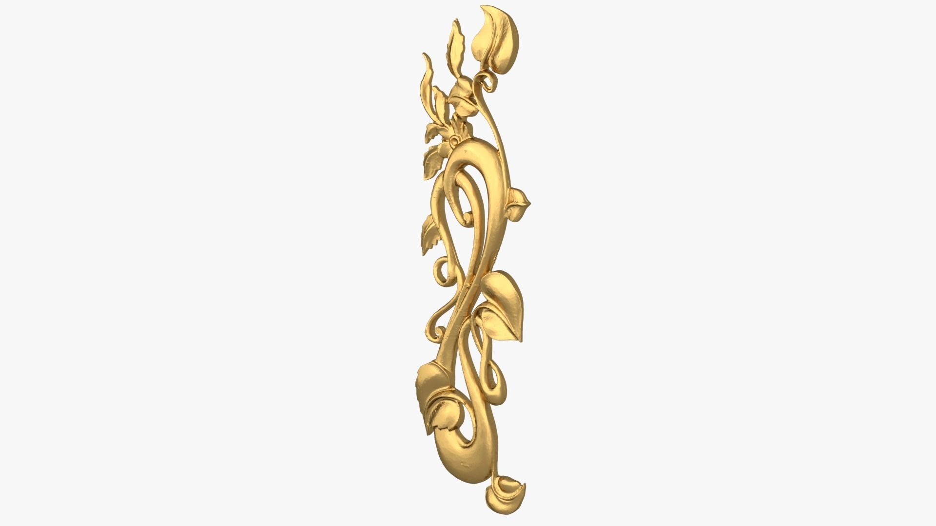 Classic decor ornament 203 3D model_2