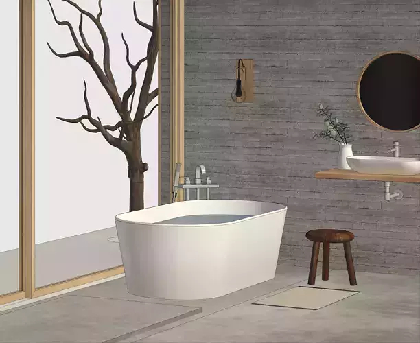 Bathroom revit 2023 3D print model
