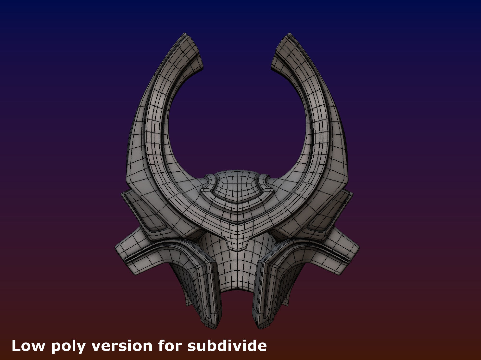 Heimdall Helmet 3D print model_14