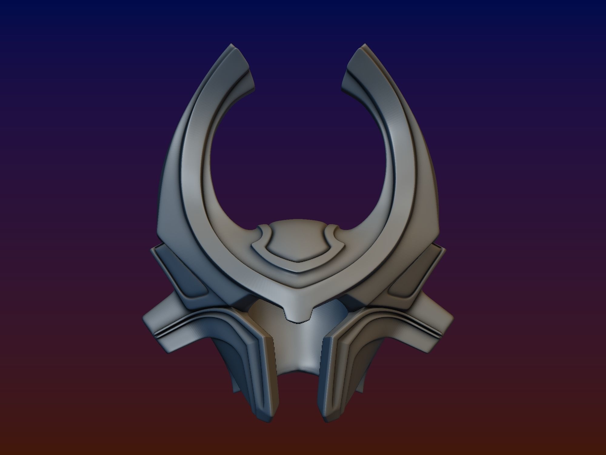 Heimdall Helmet 3D print model_8
