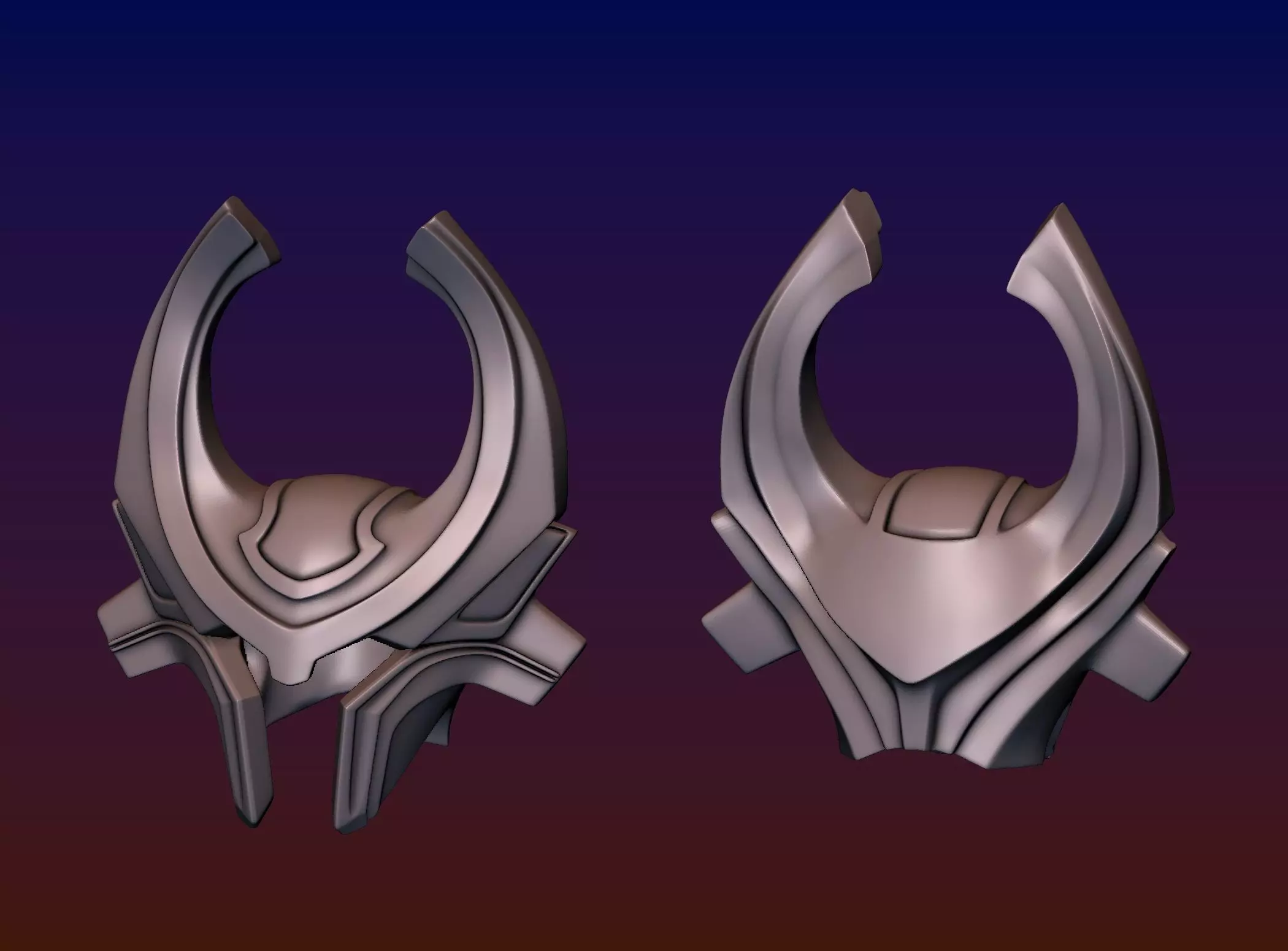 Heimdall Helmet 3D print model_0