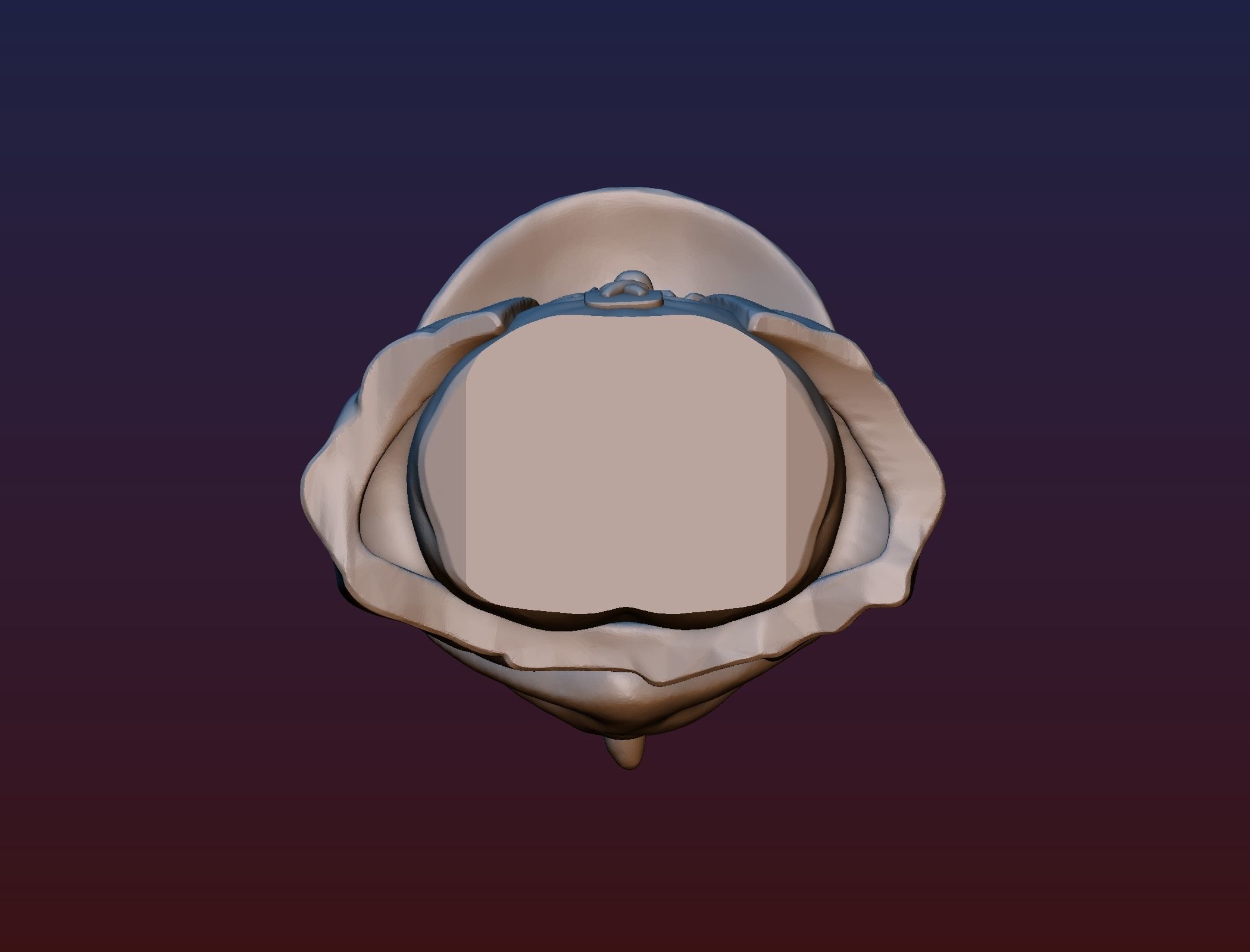 Gandalf Bust 3D print model_6