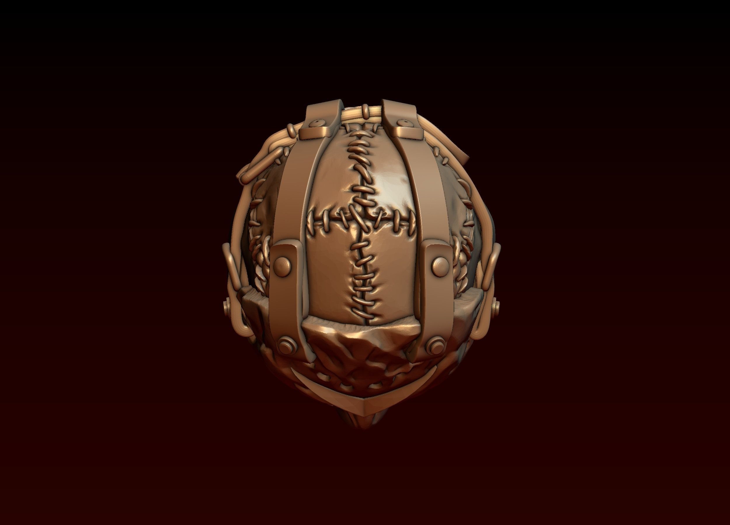 Jason Head in Mask 3D print model_32