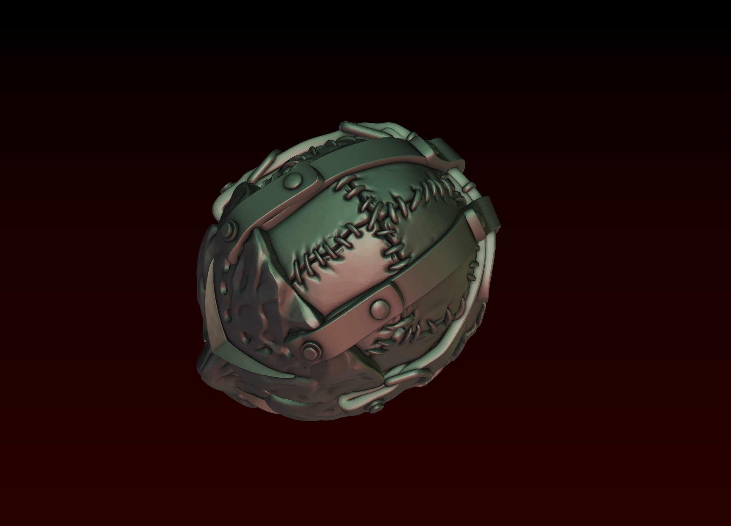 Jason Head in Mask 3D print model_36