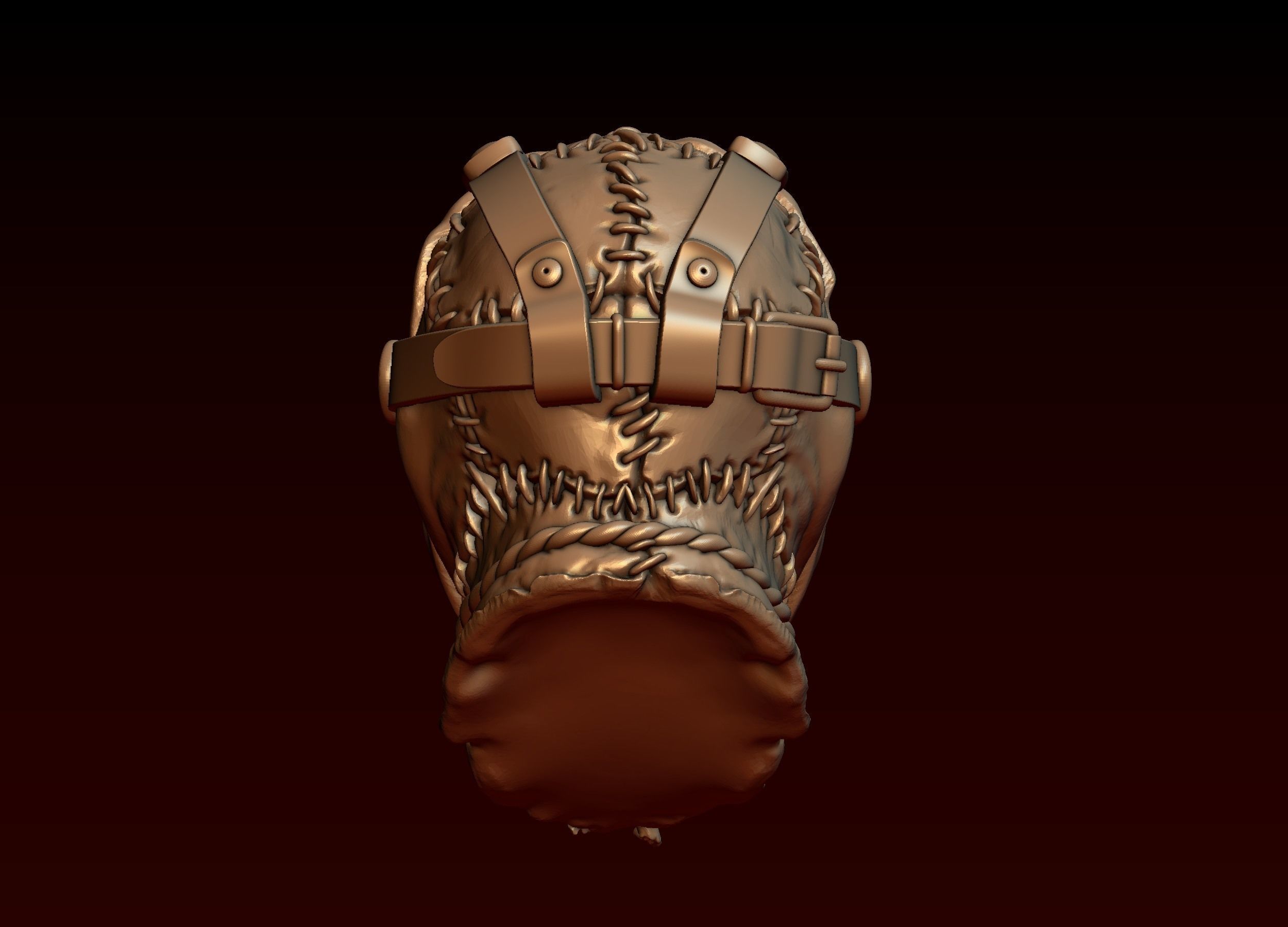 Jason Head in Mask 3D print model_31