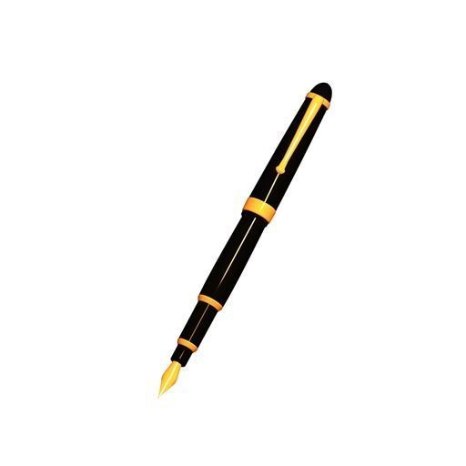 Fountain Pen 3D model_4