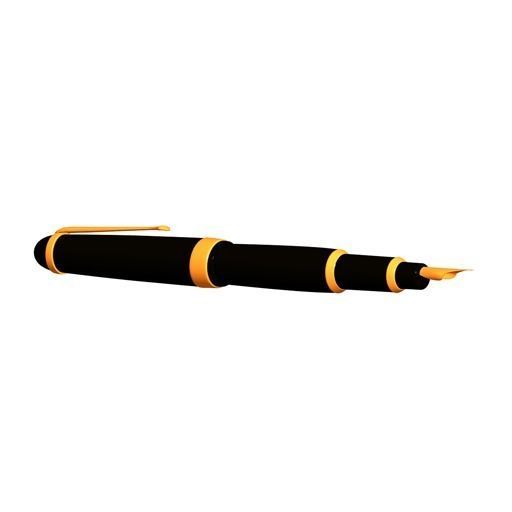Fountain Pen 3D model_3