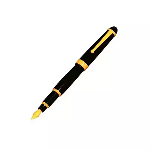 Fountain Pen 3D model