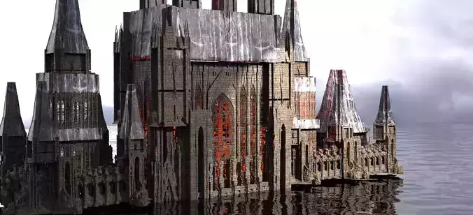 Swamp Kings Cathedral Kit bash