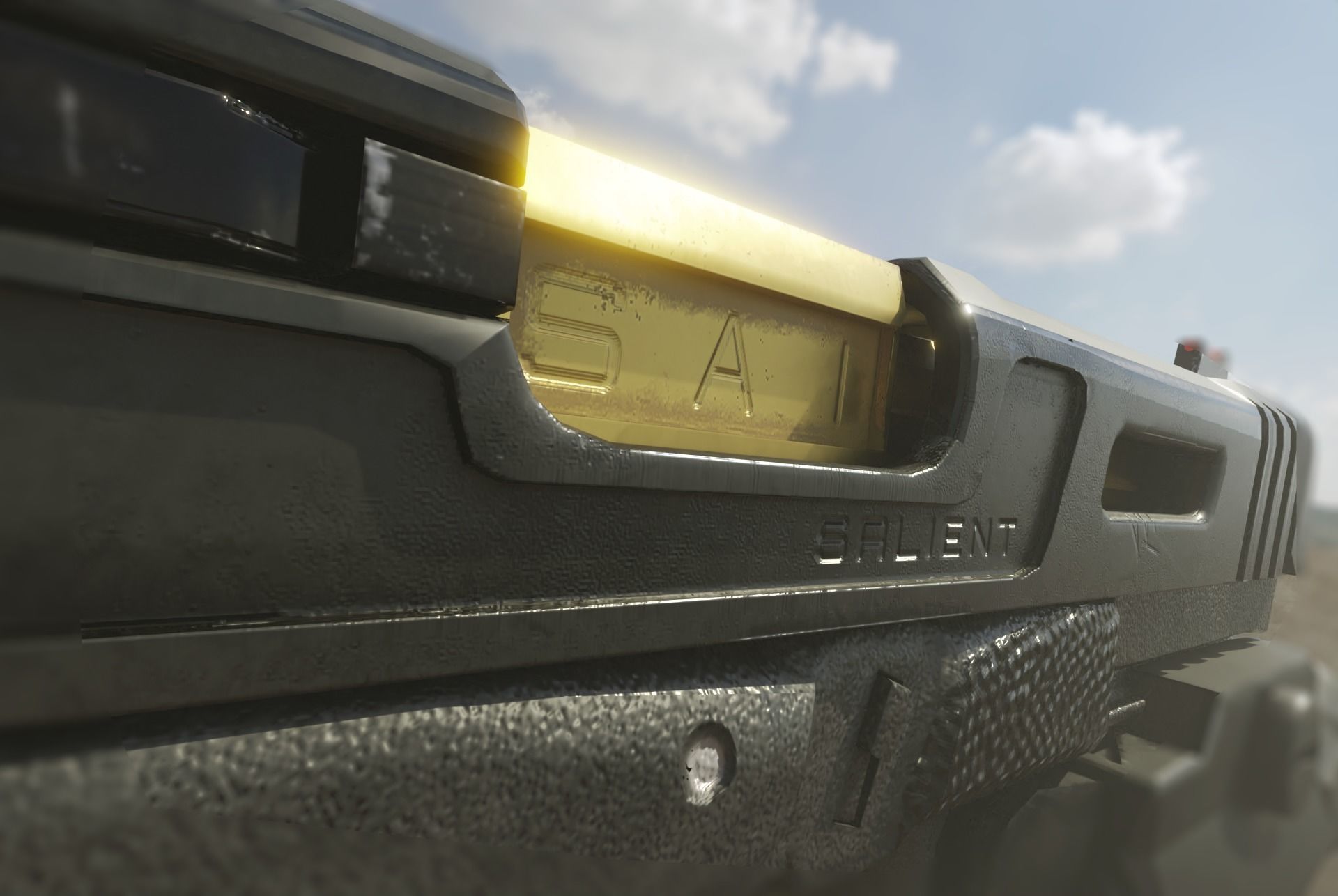 Glock 17 Salient Arms SAI 3D Model Low-poly 3D model_3