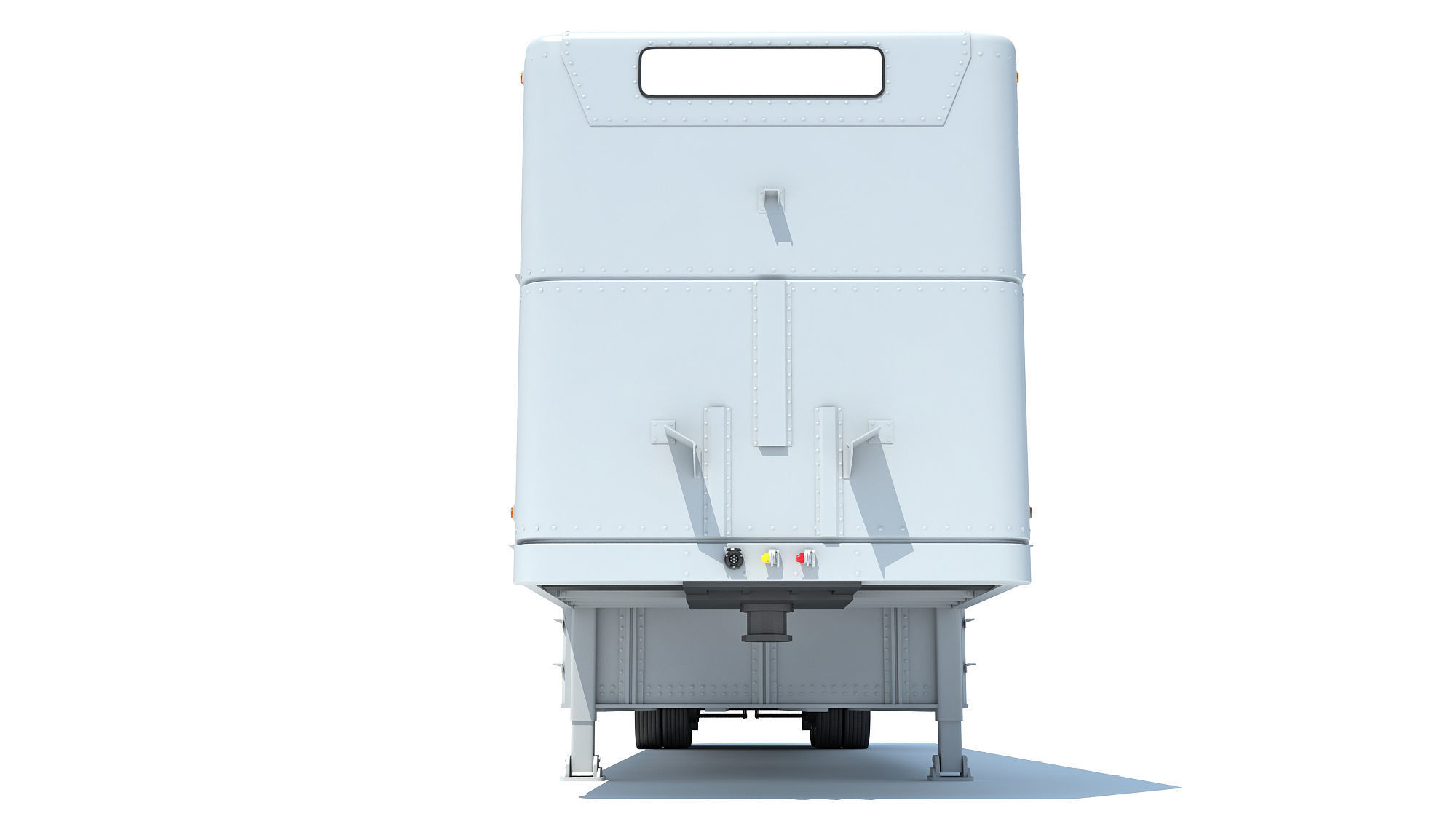 Animal Transporter Trailer 3D model_9