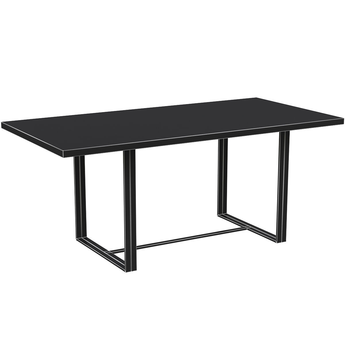 Dining Table Soul 3D model_1