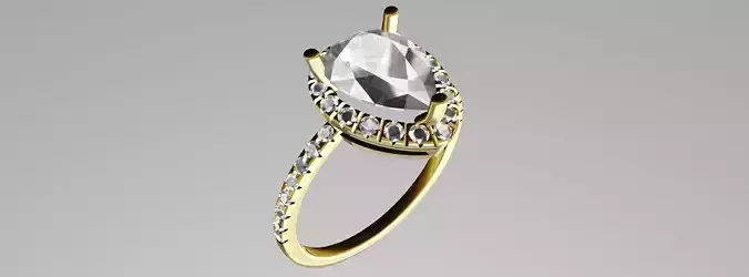 pear tourmaline ring