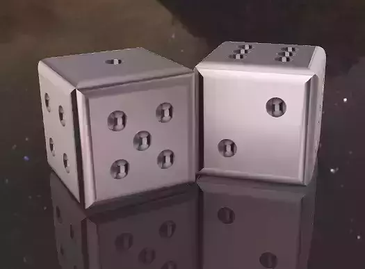  CLASSIC DICE - 6 SIDES --- DADOS CLASICO - 6 CARAS