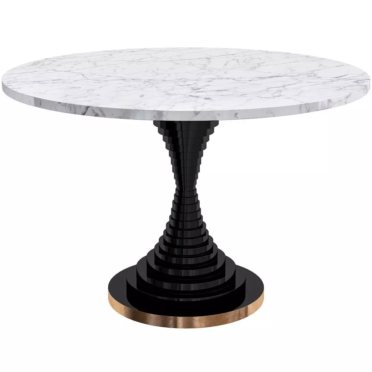 Dining Table Winter 3D model_0