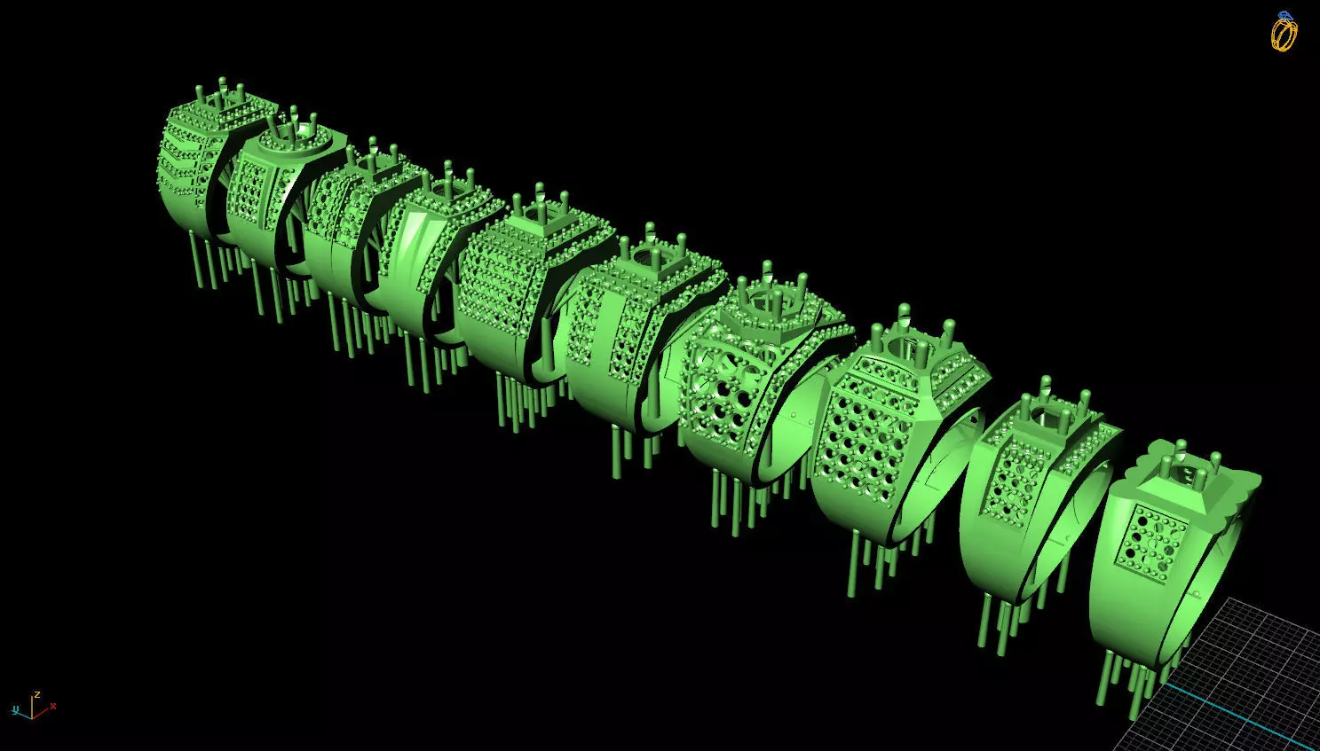 RING MEN 3D print model_0