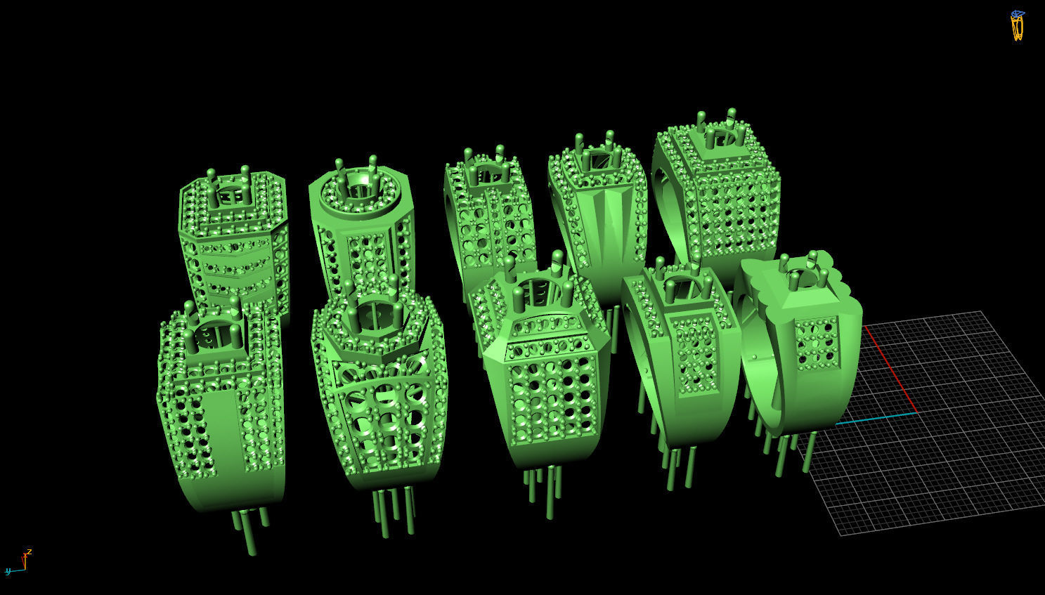 RING MEN 3D print model_4