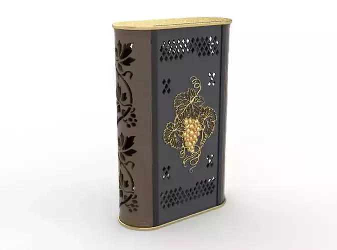 Decorative package for wine bottles