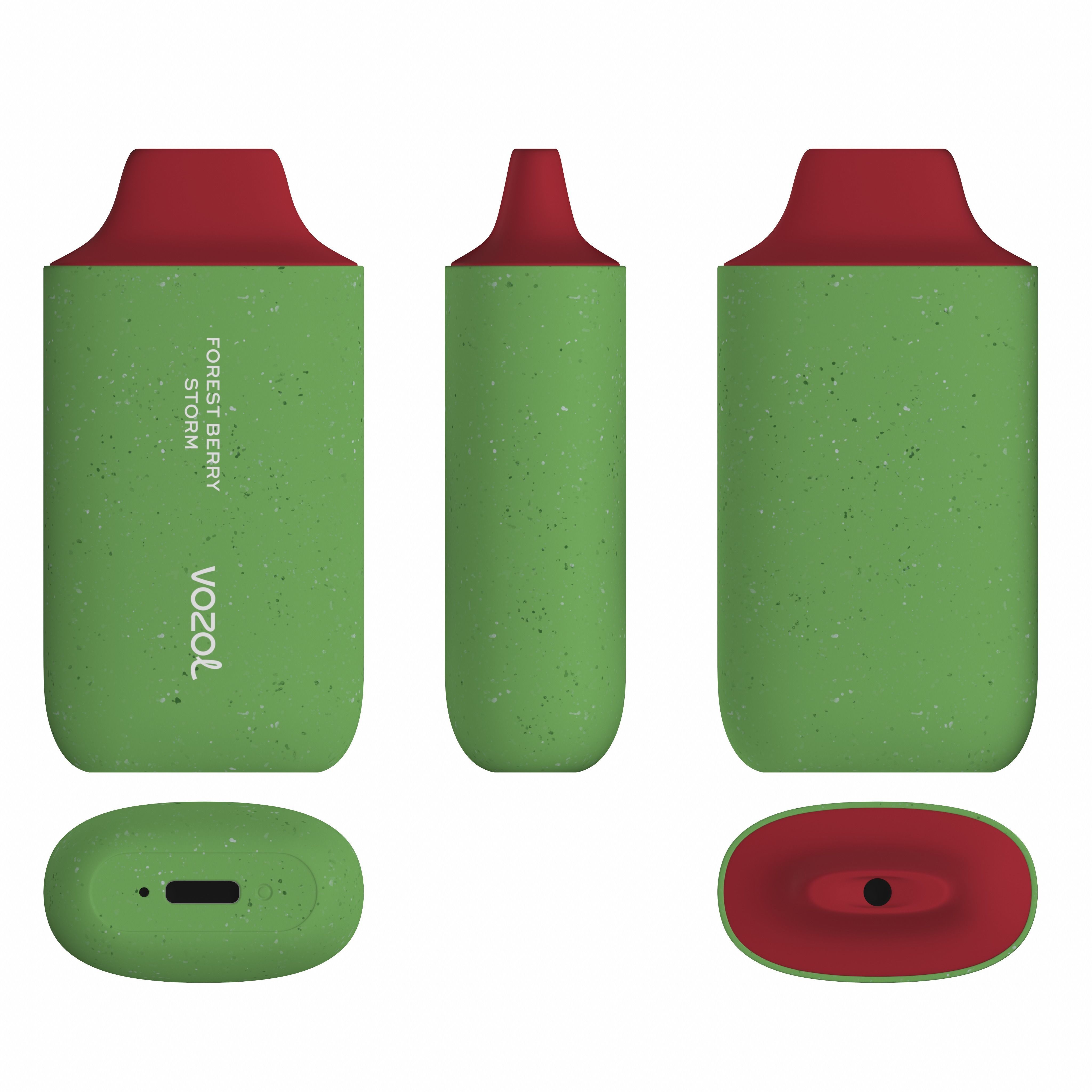 Vozol Star 6000 Forest Berry Storm Low-poly 3D model_5