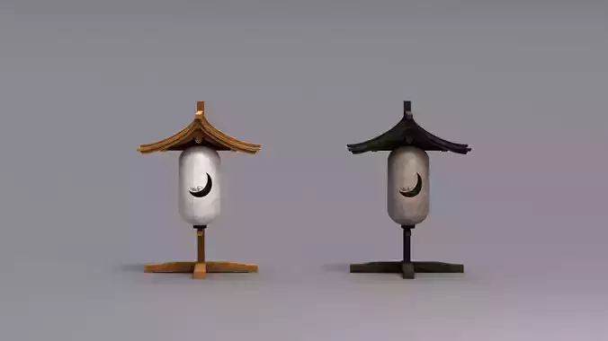 Japanese Lantern Holder set