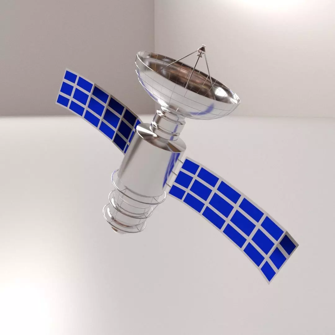 Satellite 3D model_0