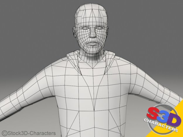 Michael-teen Animated Low-poly 3D model_12