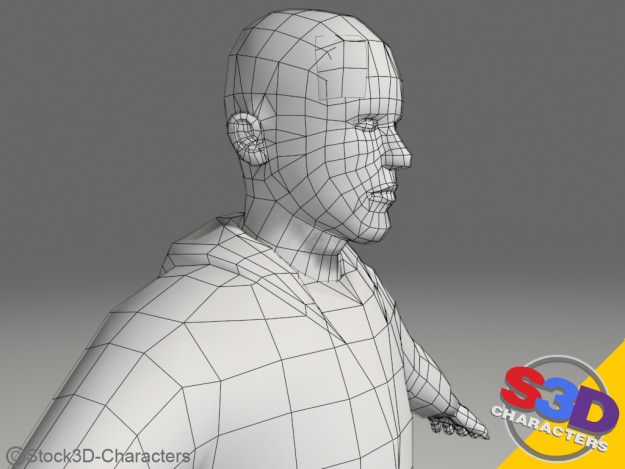 Michael-teen Animated Low-poly 3D model_13