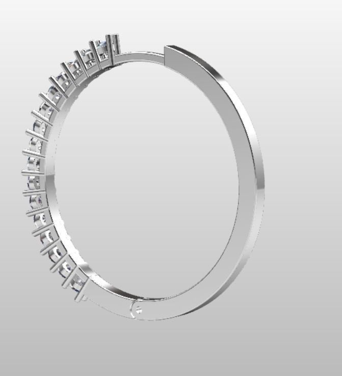 Earrings kt2 3D print model_16