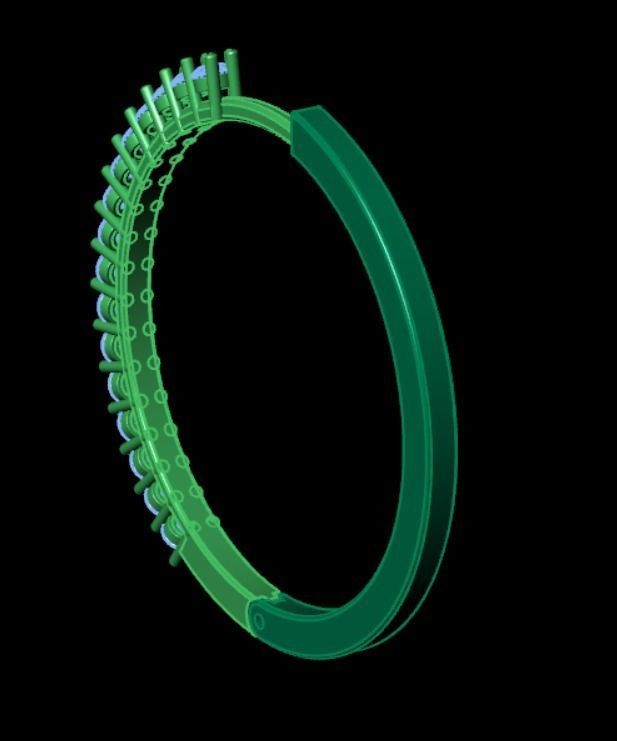 Earrings kt2 3D print model_8