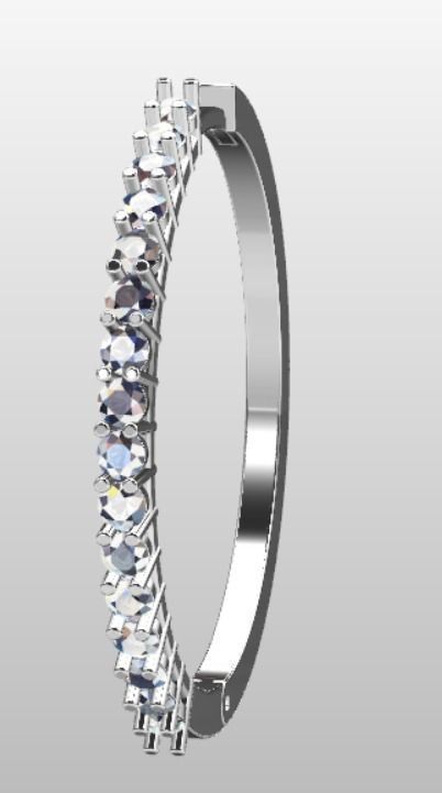 Earrings kt2 3D print model_17