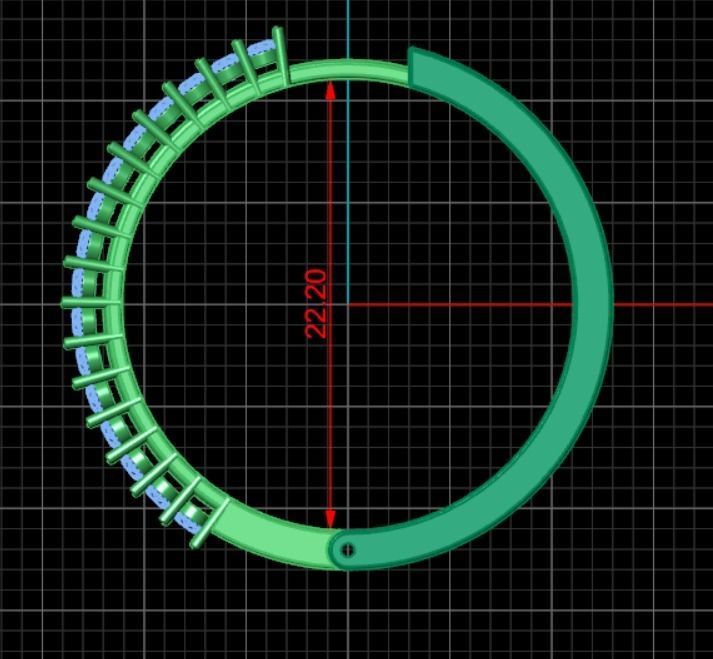 Earrings kt2 3D print model_7