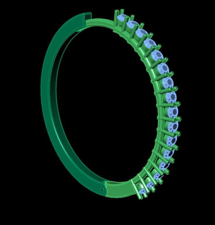 Earrings kt2 3D print model_11