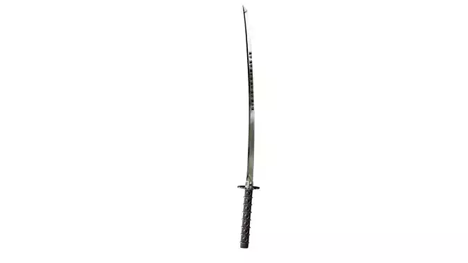 Katana Sword Knight Sword Ninja Katana 3D Model 3D model