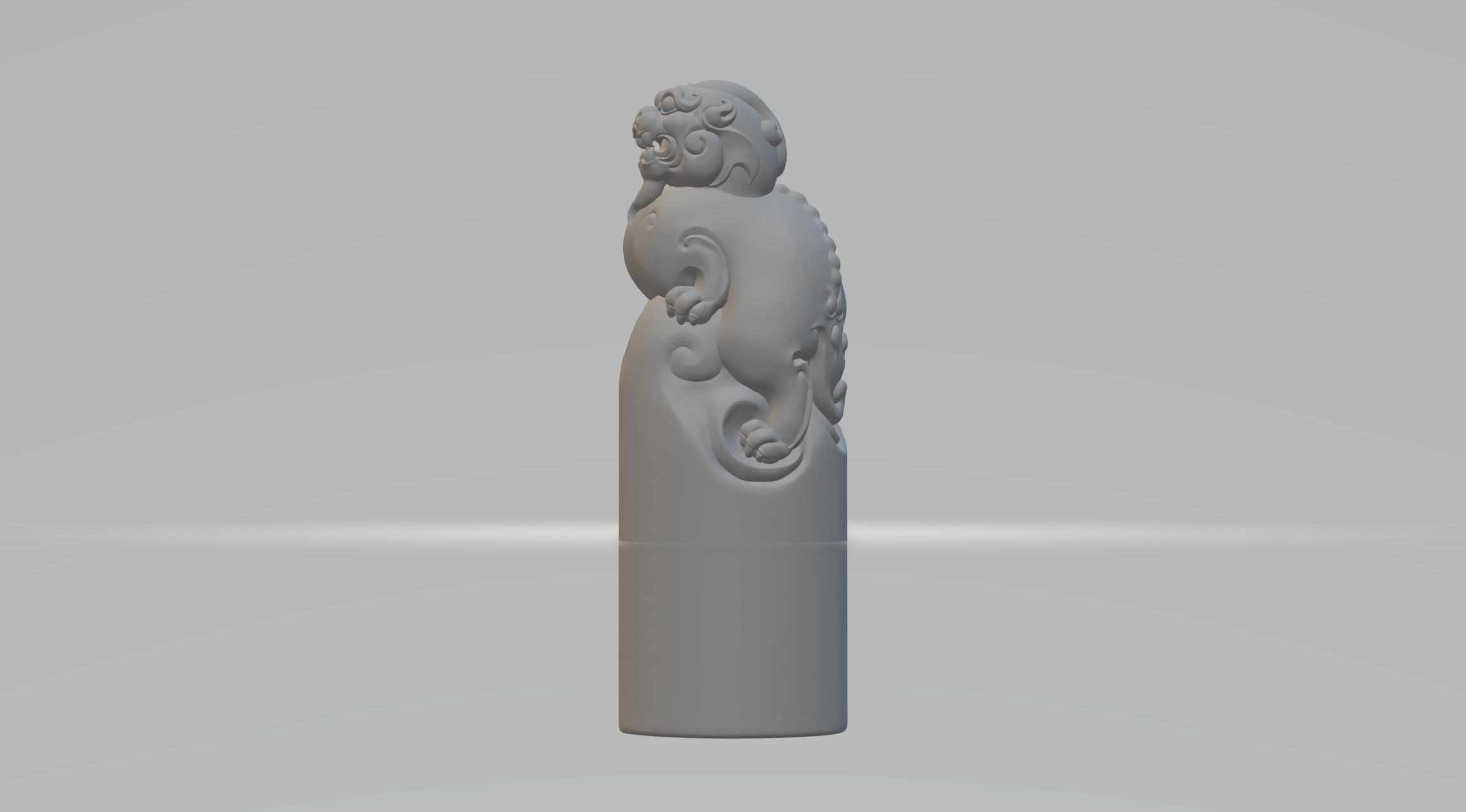 Beasts Brave Seal 3D print model_1