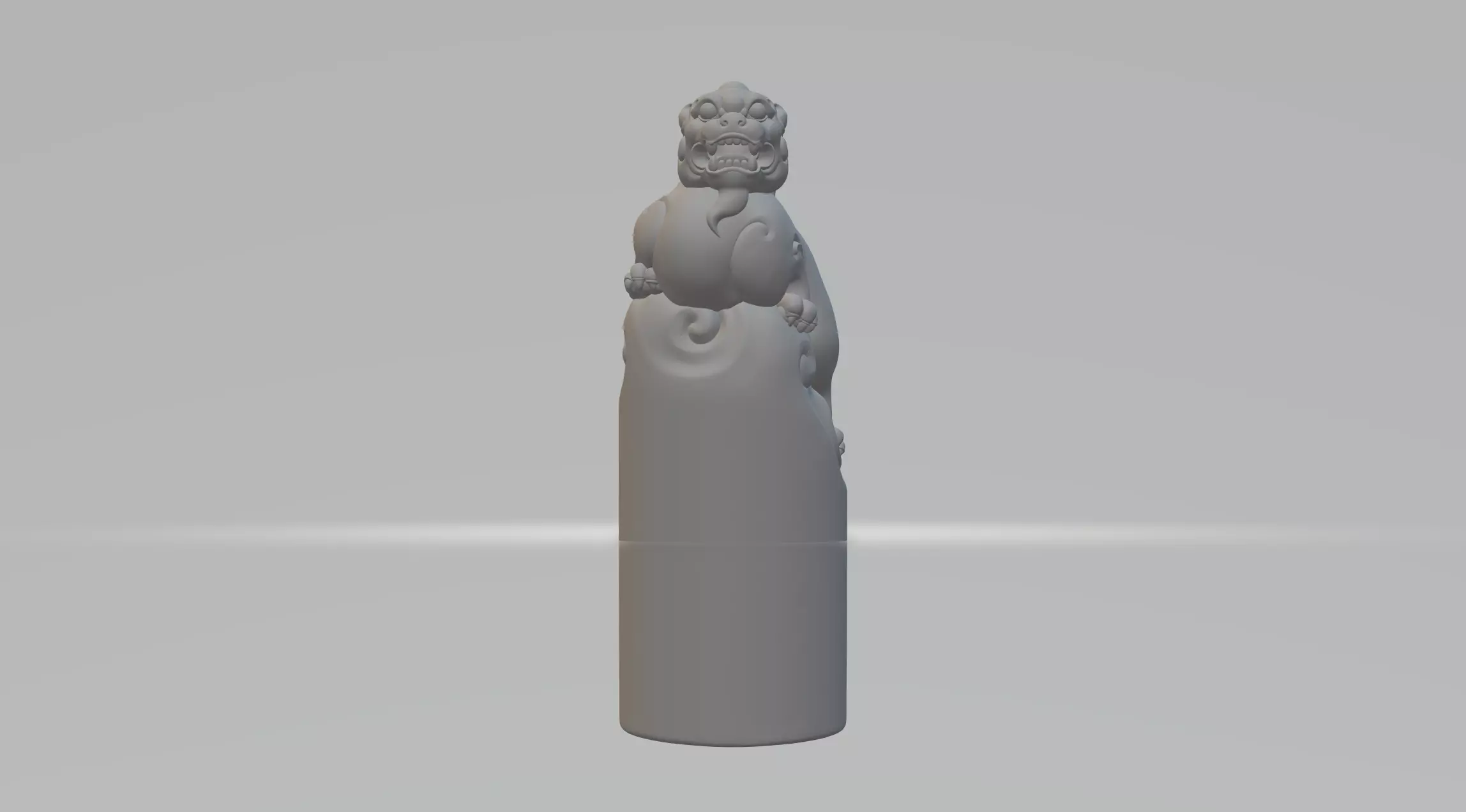 Beasts Brave Seal 3D print model_0