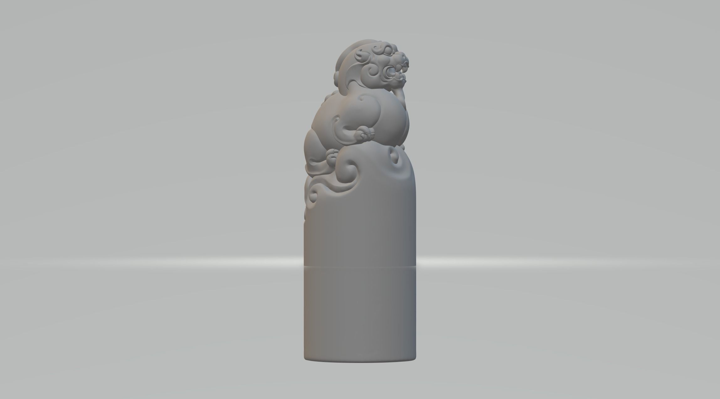 Beasts Brave Seal 3D print model_3