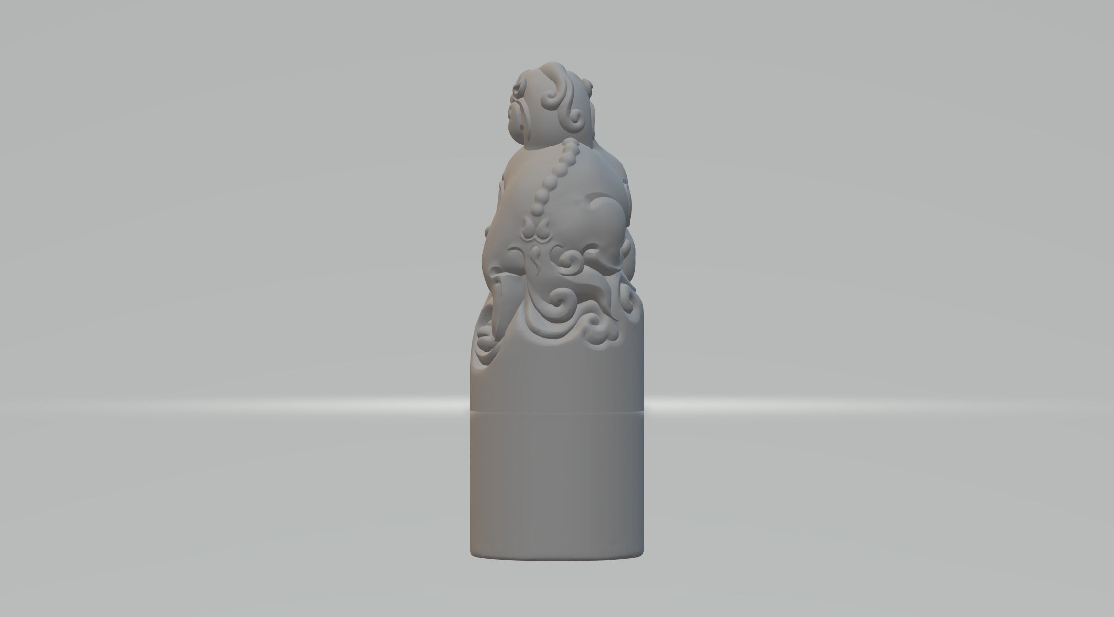 Beasts Brave Seal 3D print model_2