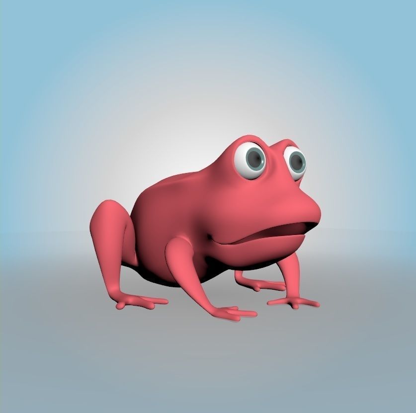 Tomato Frog 3D model_5
