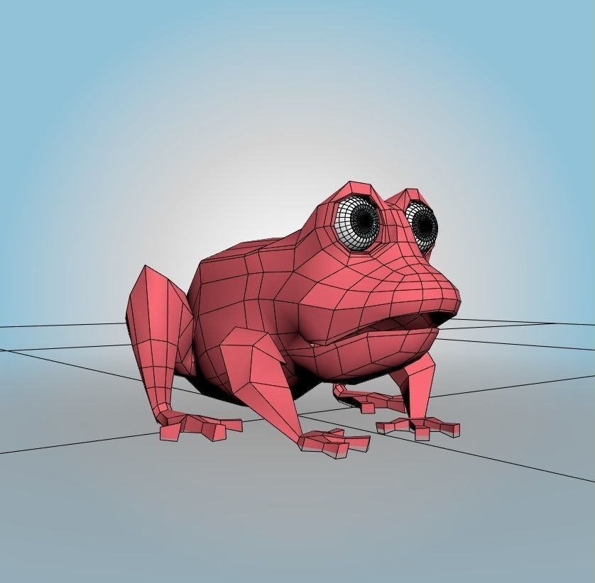 Tomato Frog 3D model_6