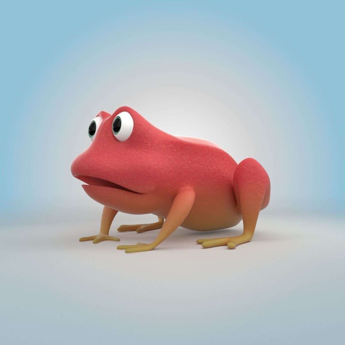 Tomato Frog 3D model_3