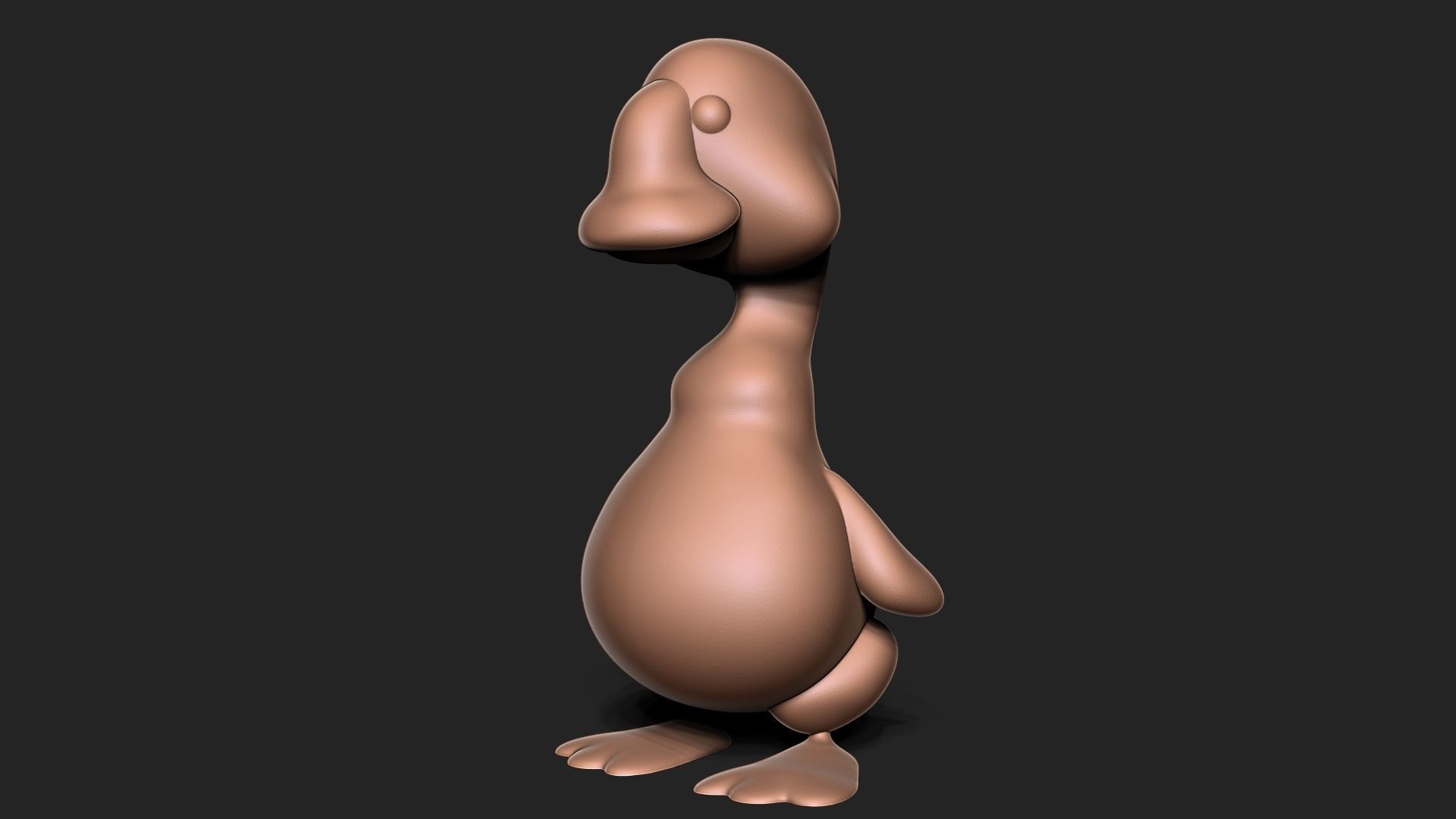 goose duck 3D print model_2